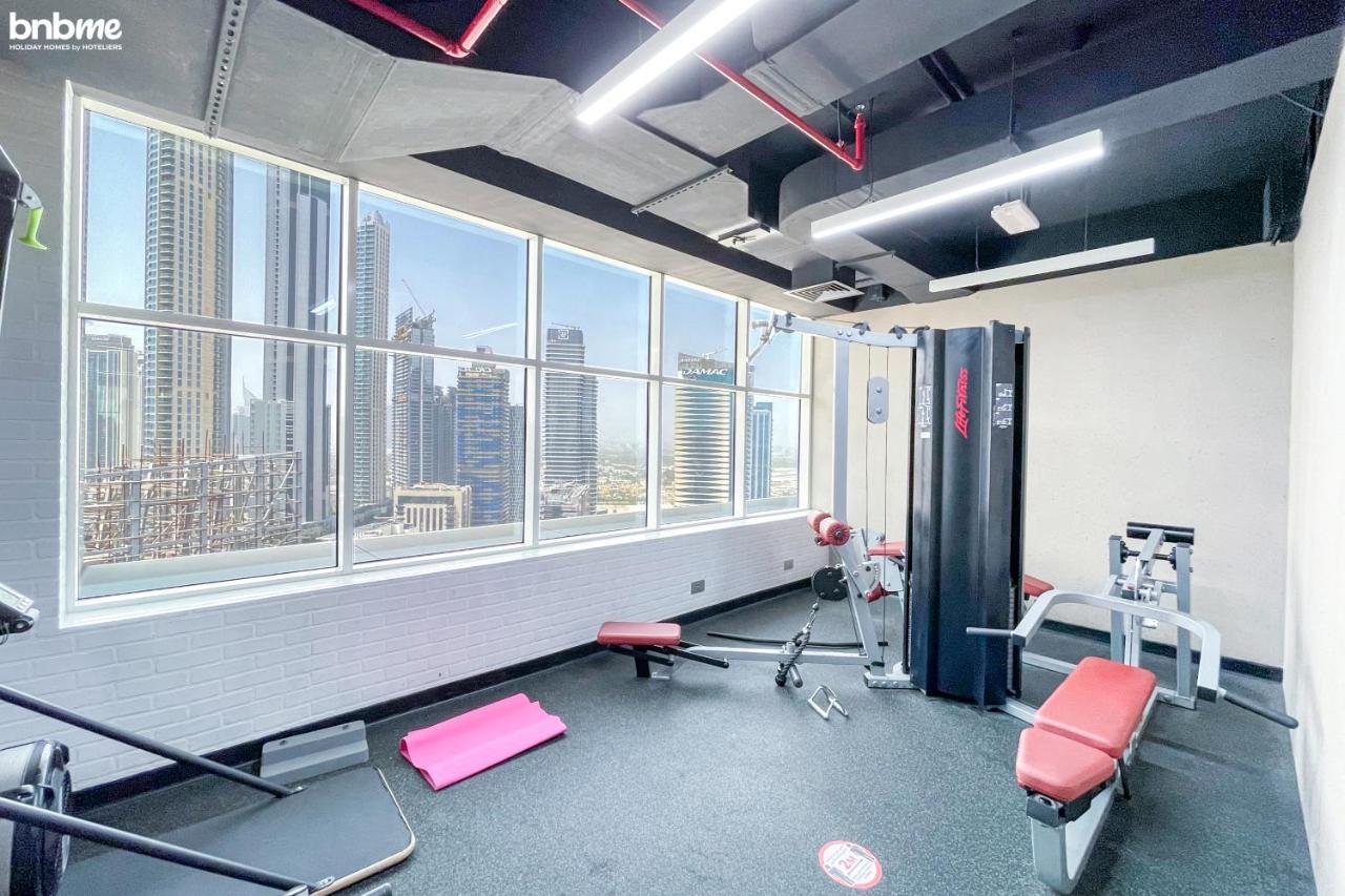 Bnbmehomes - Spacious Studio In Downtown Near Burj Khalifa - 1703 Дубай Екстер'єр фото